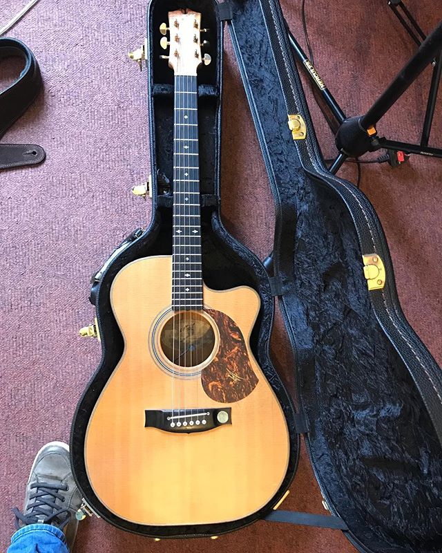 What is your favorite acoustic guitar? And why is it your favorite? My favorite guitar is my Maton EBG808 Michael Fix model. I love the sound of it but in particular when it&rsquo;s plugged in. I also really like the playability of the ebony fingerbo