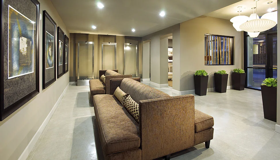 Intracorp Blu Lobby Long Beach, California