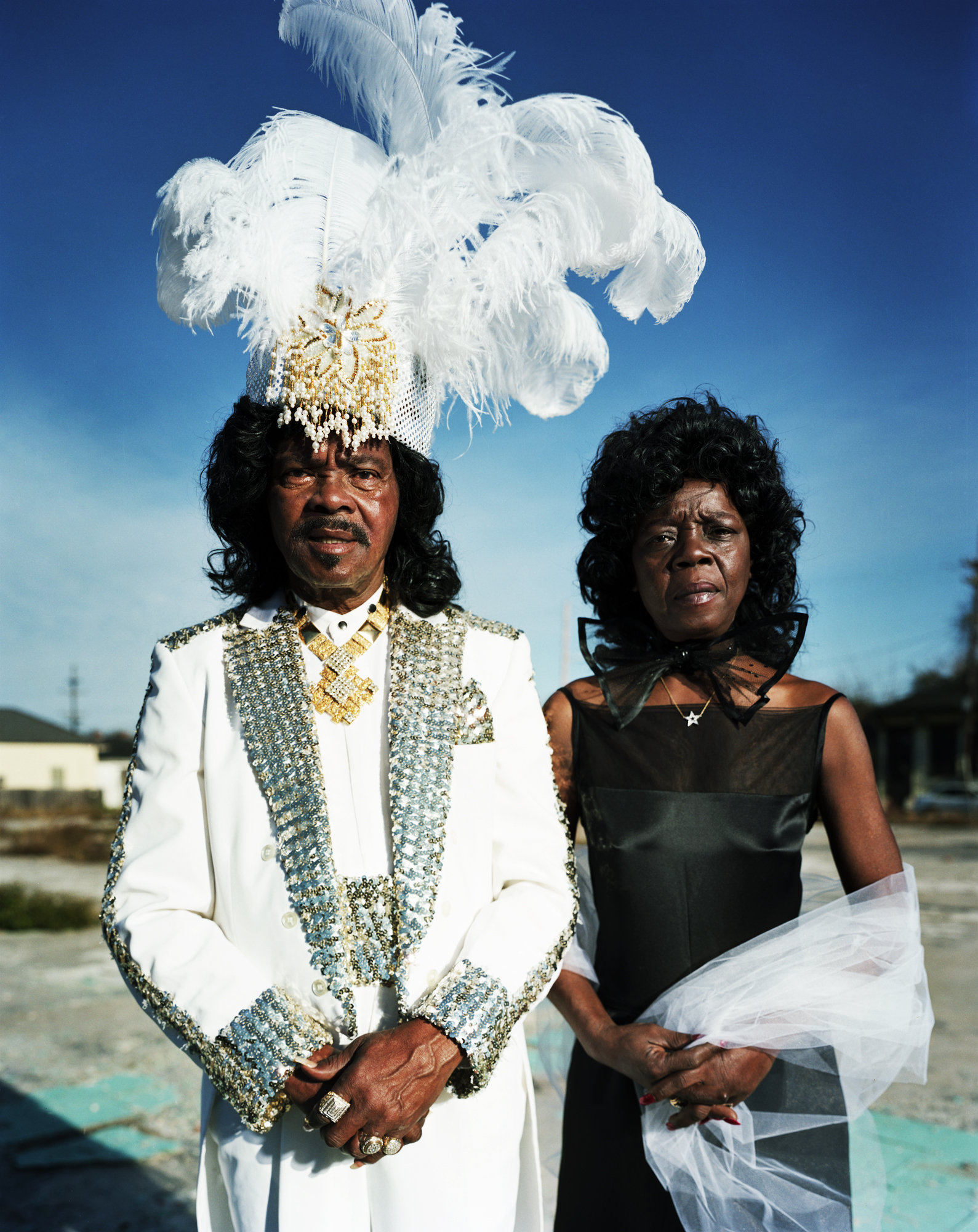 Ernie K-Doe with wife Antoinette - New Orleans