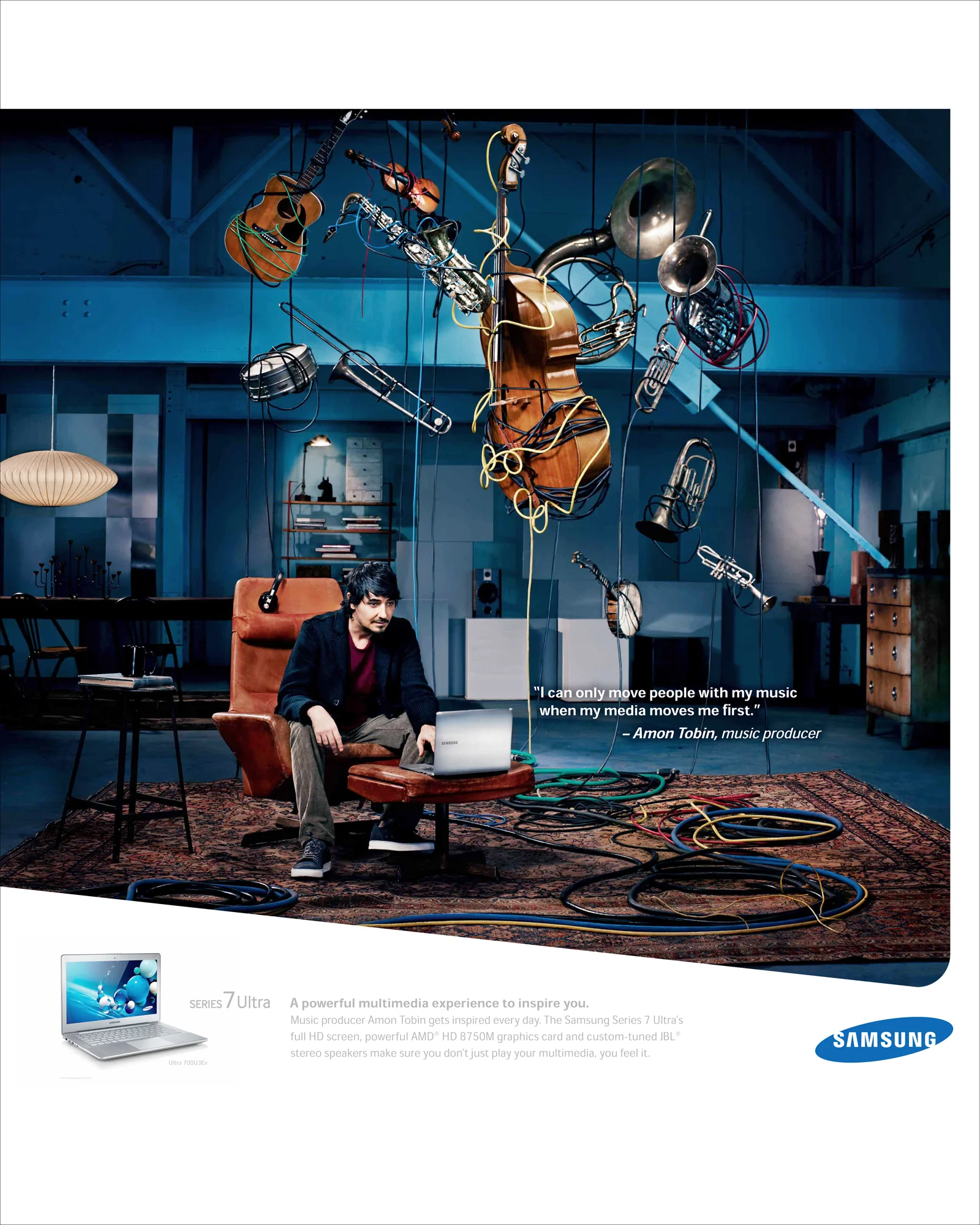   Amon Tobin, Musician, Producer and DJ for Samsung Series 7 Chronos - Los Angeles, CA  
