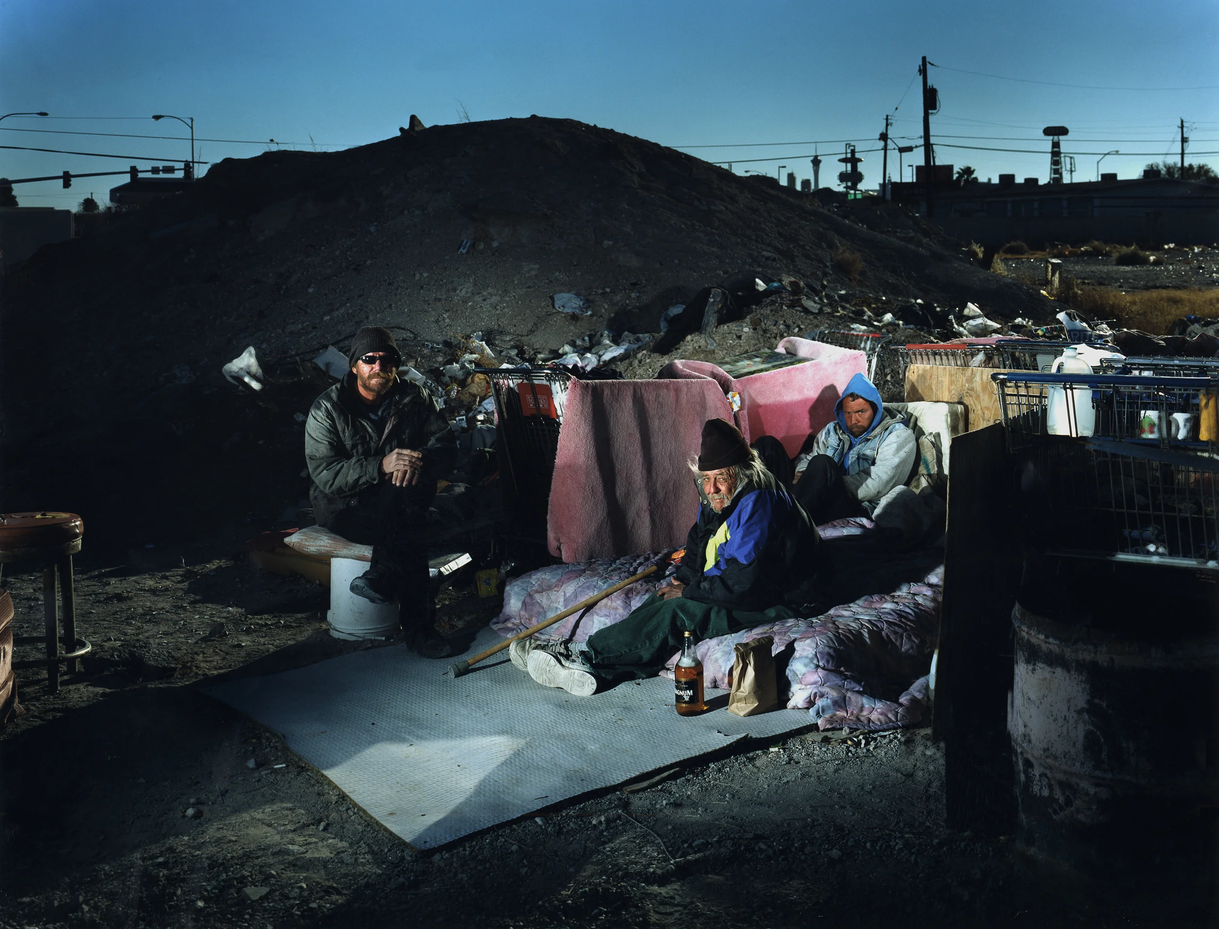 Homeless camp - Las Vegas, NV
