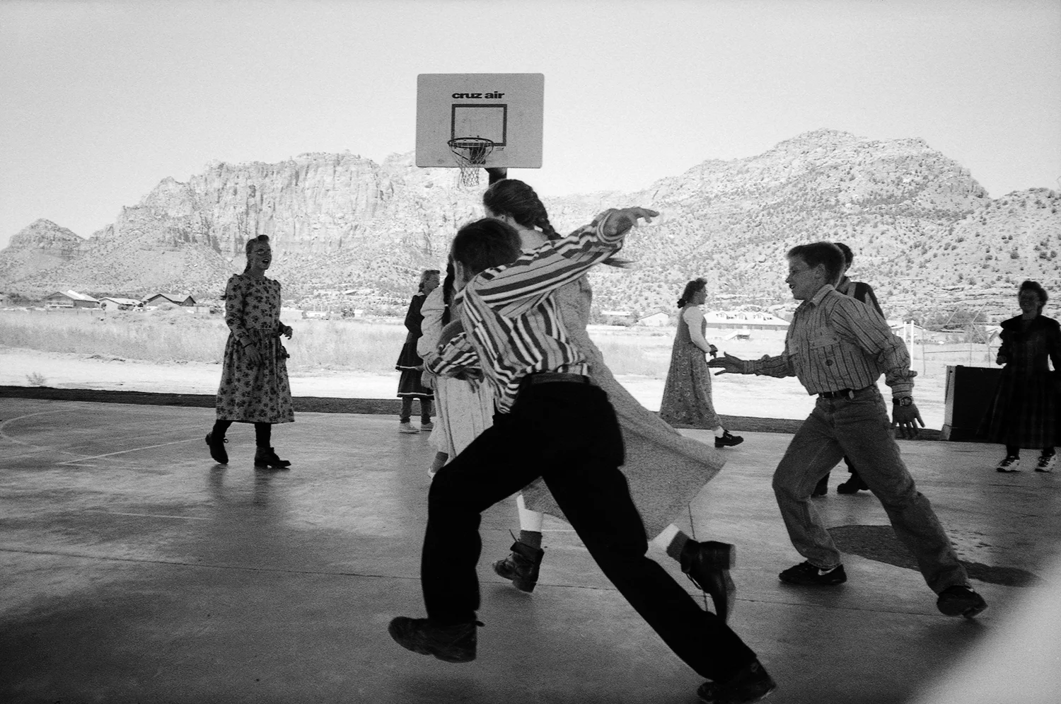   School children of polygamist Mormon community - Colorado City, AZ  