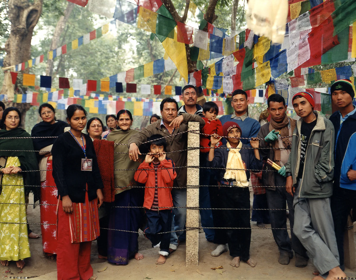 Buddhist pilgrims from all over the region, and from around the globe came to witness the Buddha Boy - Bara Region, Nepal