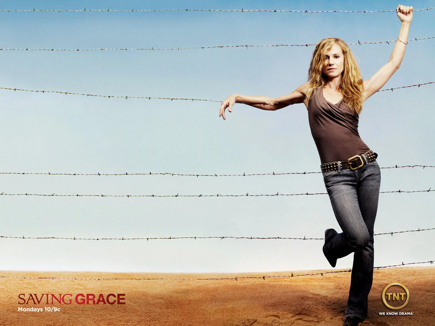   TNT - Holly Hunter in Saving Grace - New York City  