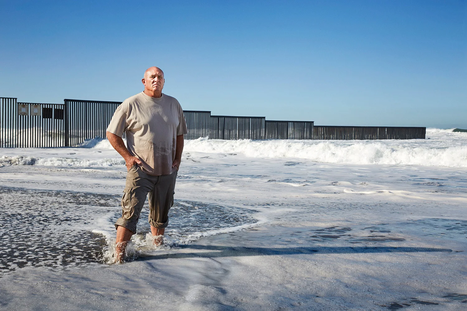Elden Kidd, US/Mexico Border - from The Legend of Elden Kidd, America's Most Dedicated, Most Creative People Smuggler for GQ Magazine