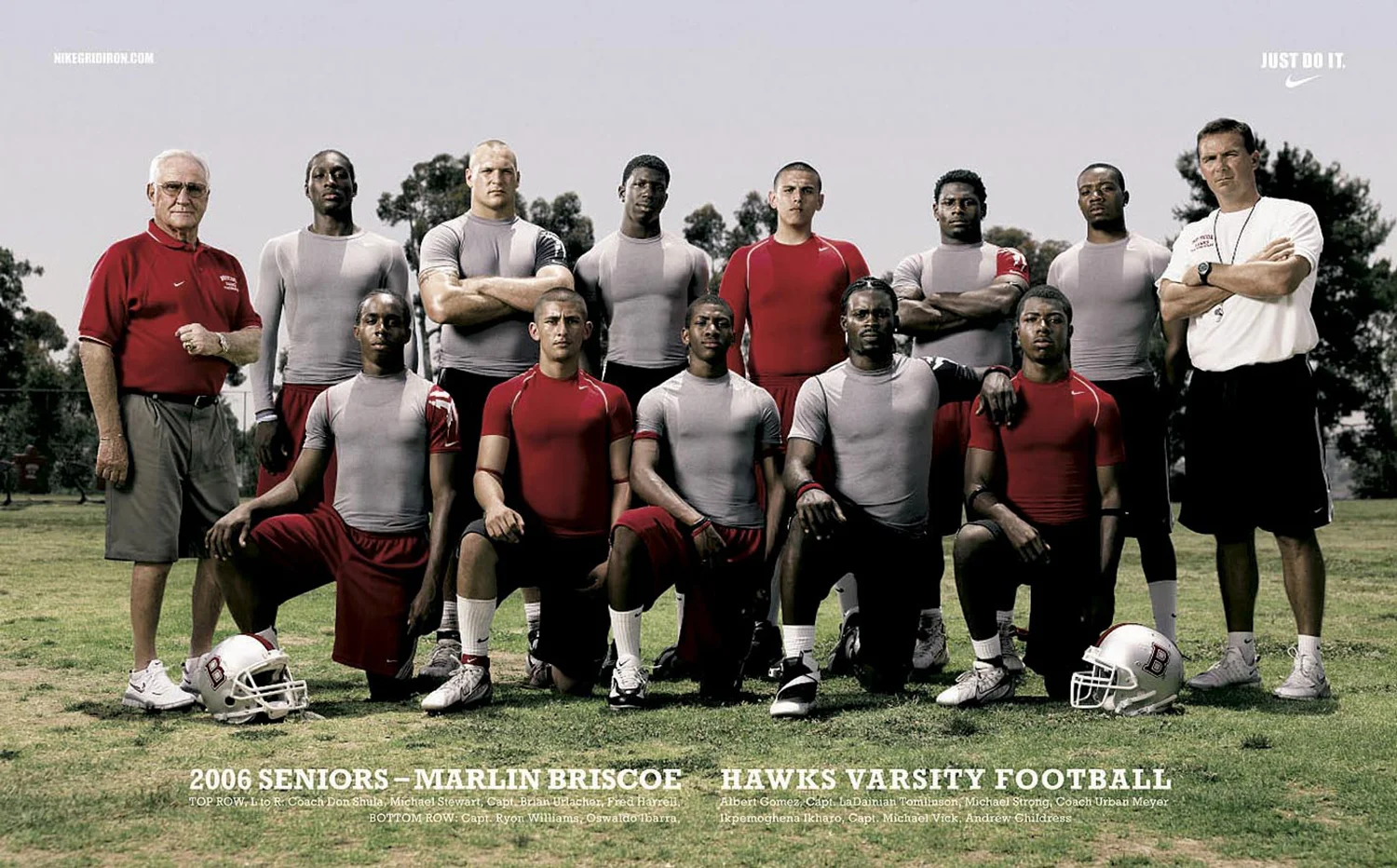   Coach Don Shula and NFL All-Stars for Nike - Los Angeles, CA  