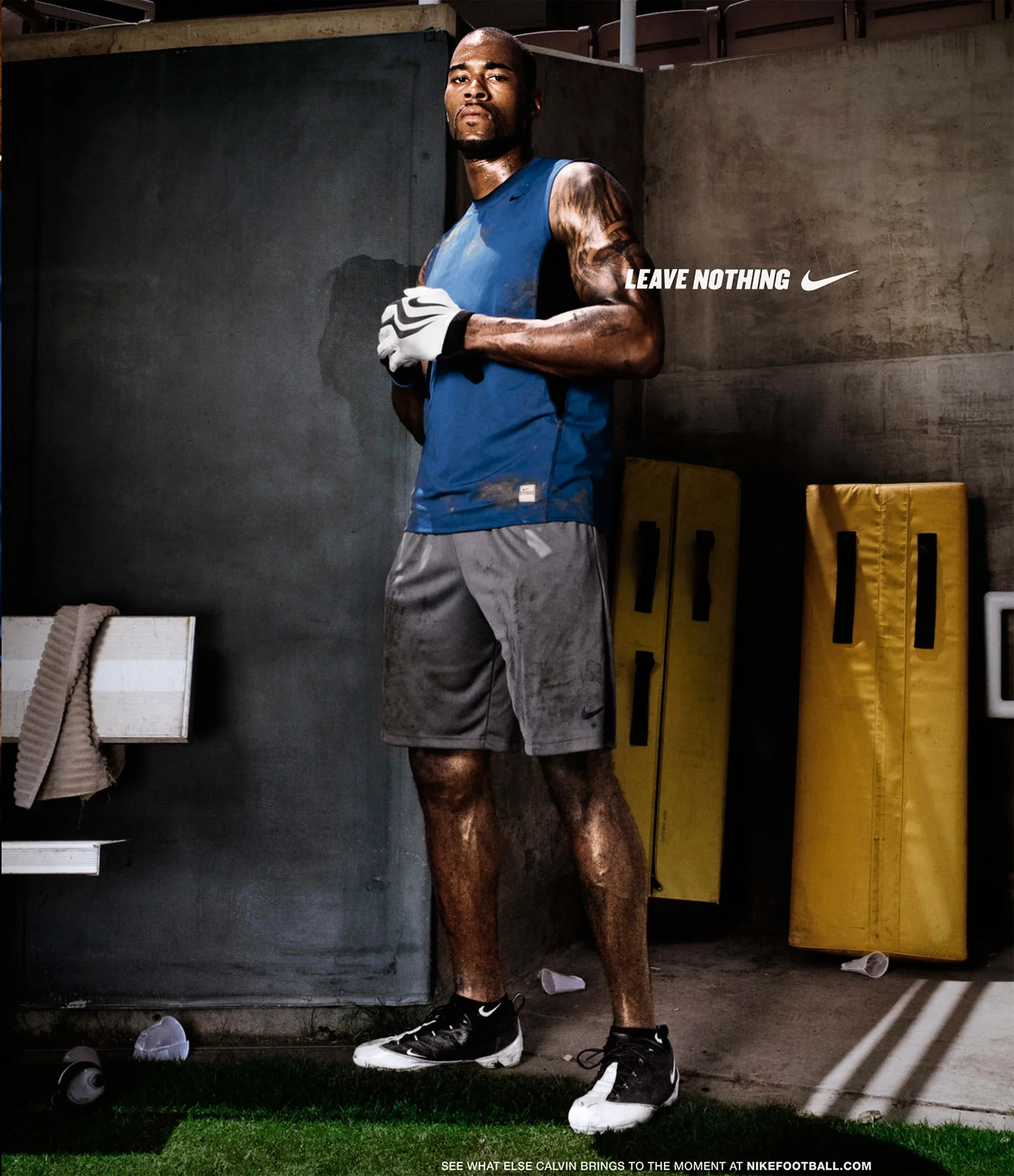   Calvin Johnson for Nike - Pasadena, CA  