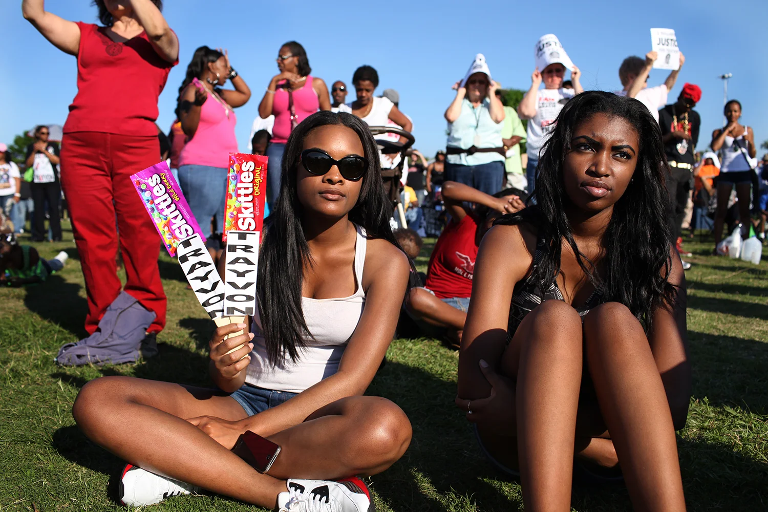   Trayvon Martin supporters protest for justice - Sanford, FL  