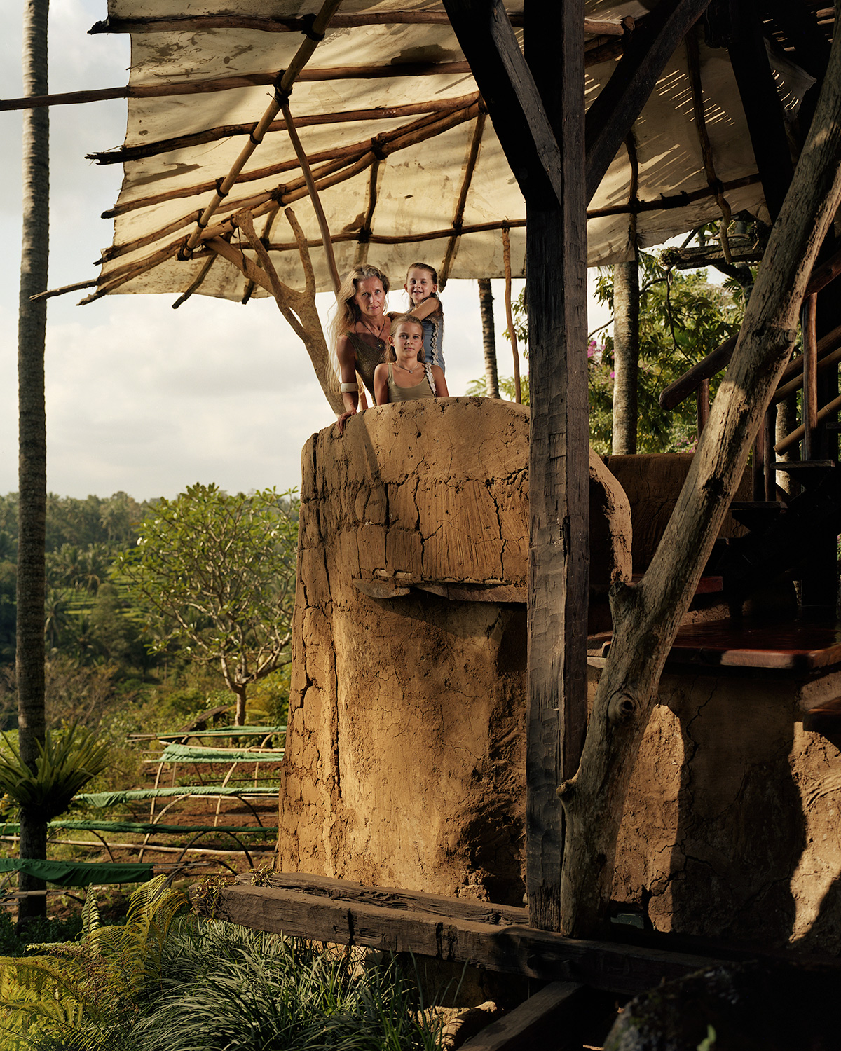 John Hardy's Bali Farm - Cynthia, Carina and Chiara Hardy - Ubud, Bali
