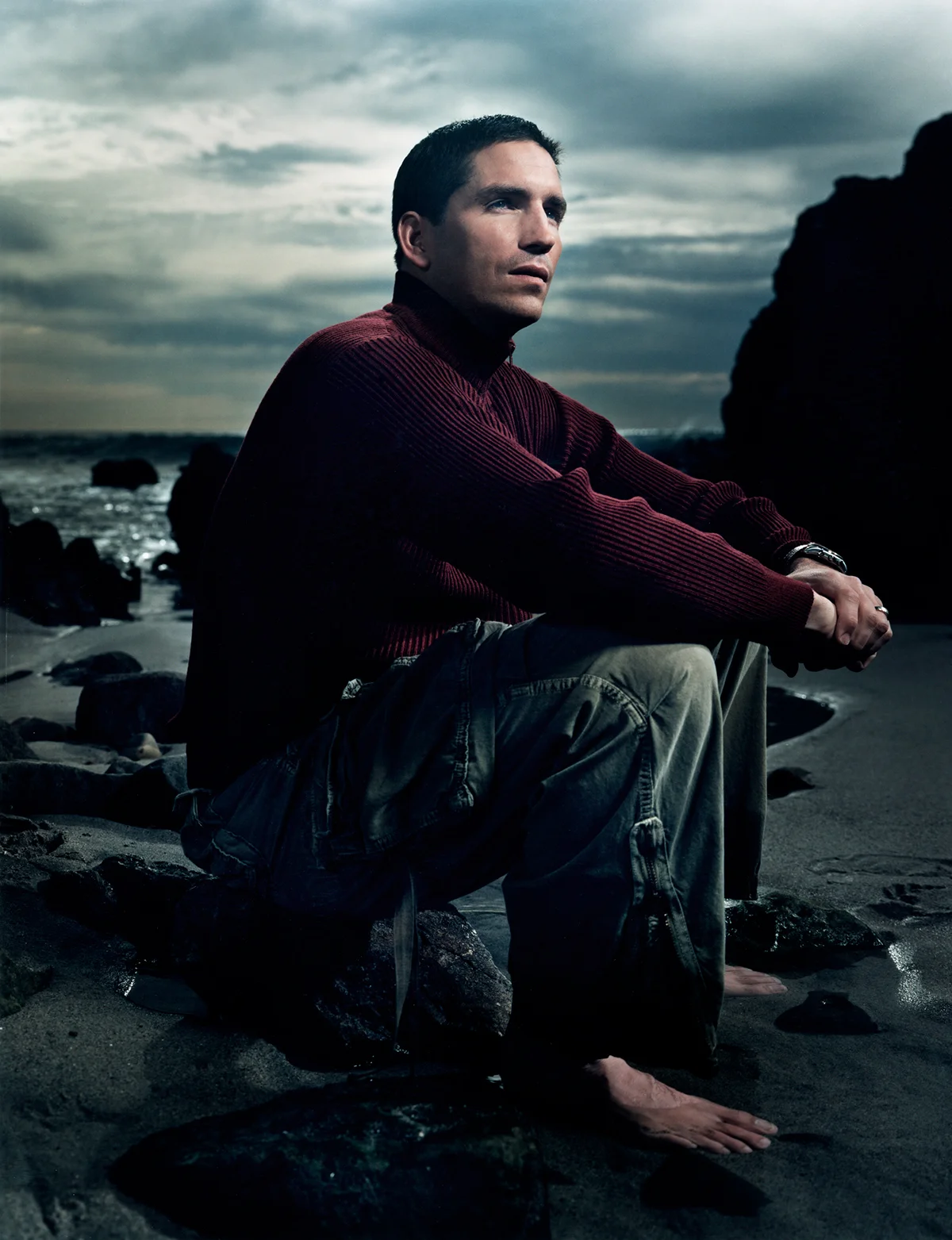   Jim Caviezel - Malibu, CA  