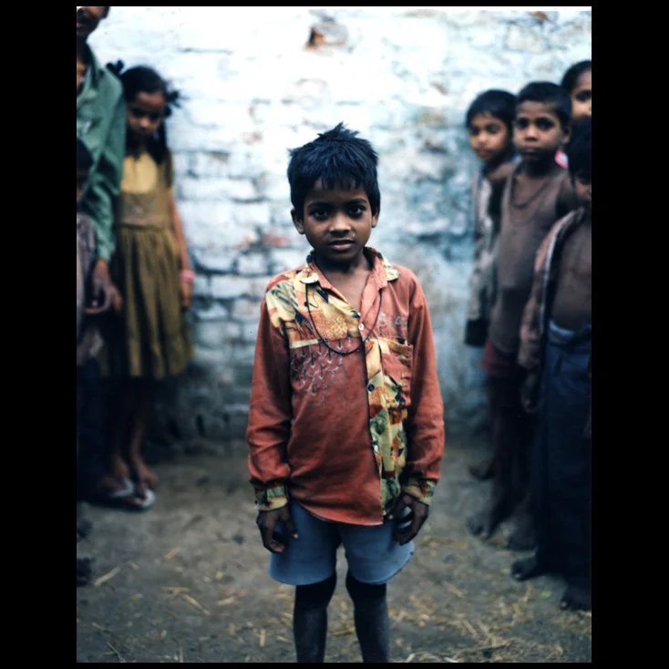   Polaroid - Young Boy - Varanasi, India  