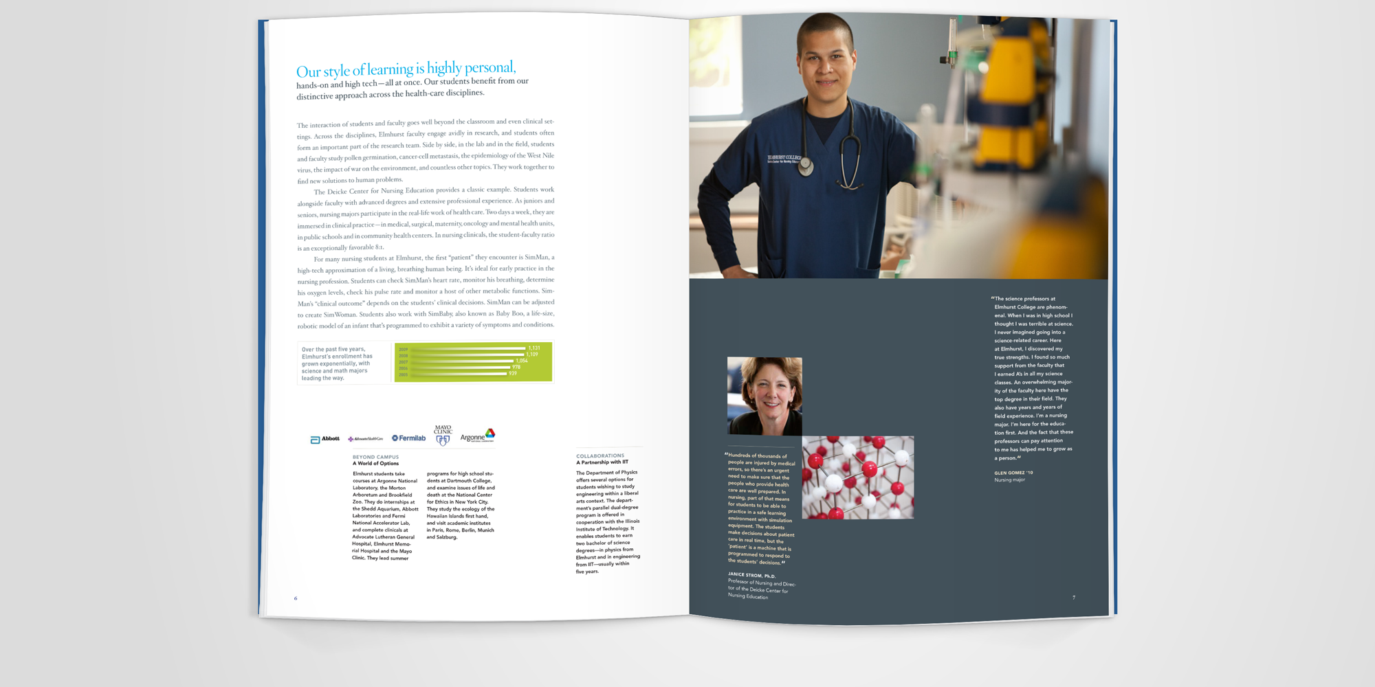 ELMHURST COLLEGE, The Science and Health Initiative