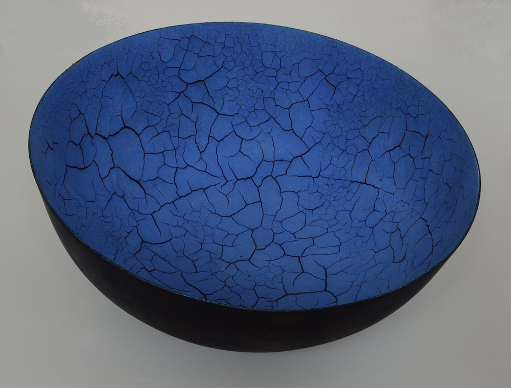 Tilted Blue Bowl, 2015