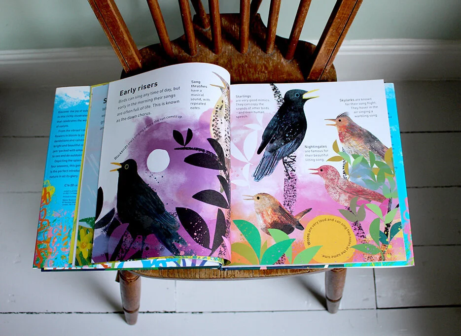 LOOKING OUT AT SPRING FROM INDOORS