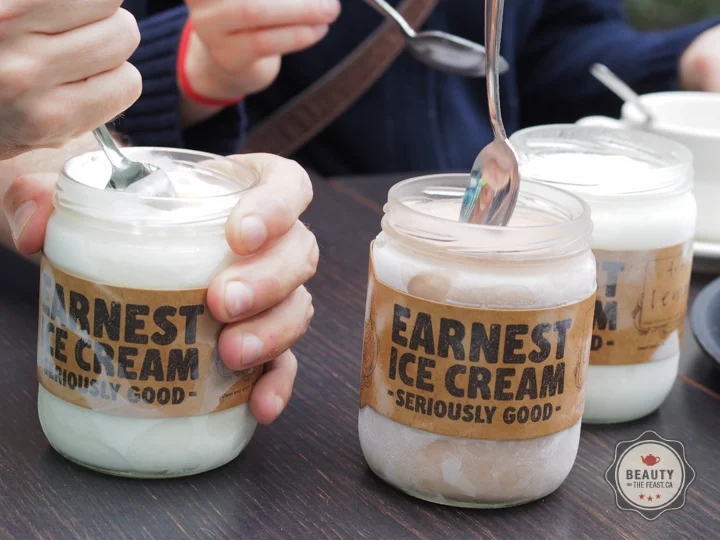 Digging in. Don't freeze it too hard.