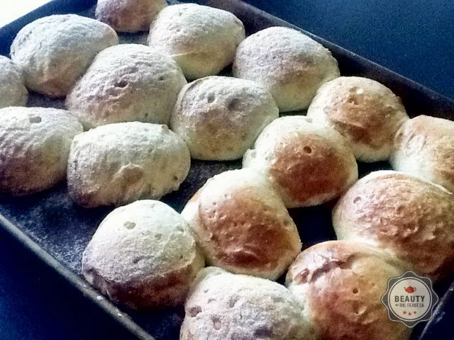 Sweet delicious fresh bread.