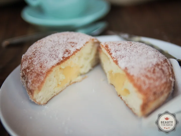Lemon Bismarck by Lucky Donuts