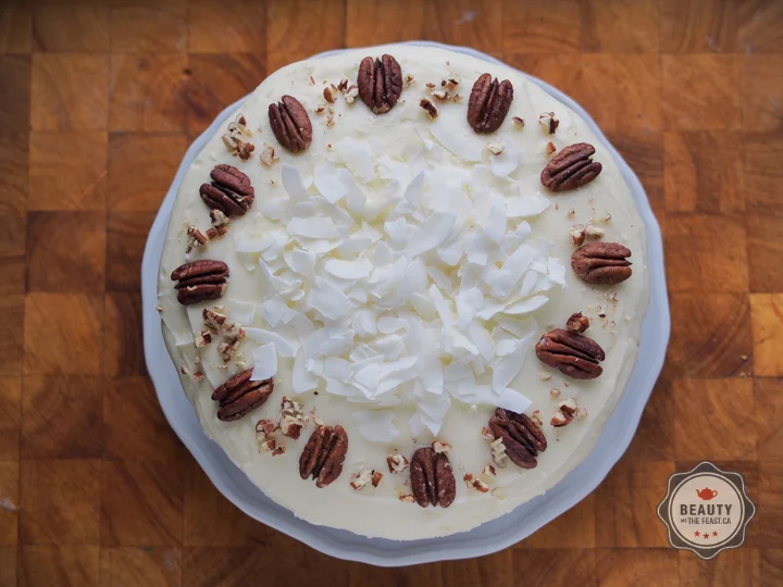 The moistest most interesting carrot cake you'll ever receive compliments on.