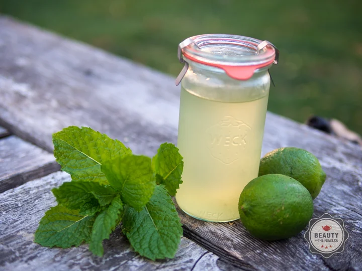 Mint Lime Syrup