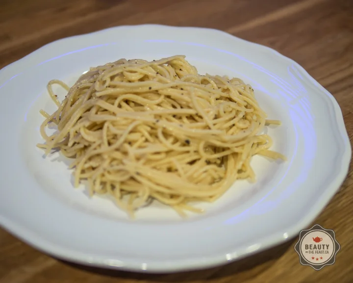 Truffled Cacio e Pepe Pasta Dinner