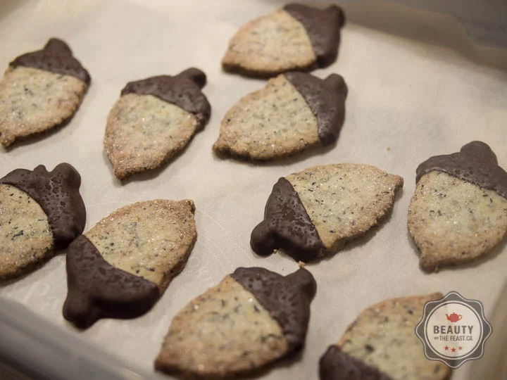 Earl Grey Shortbread Cookies
