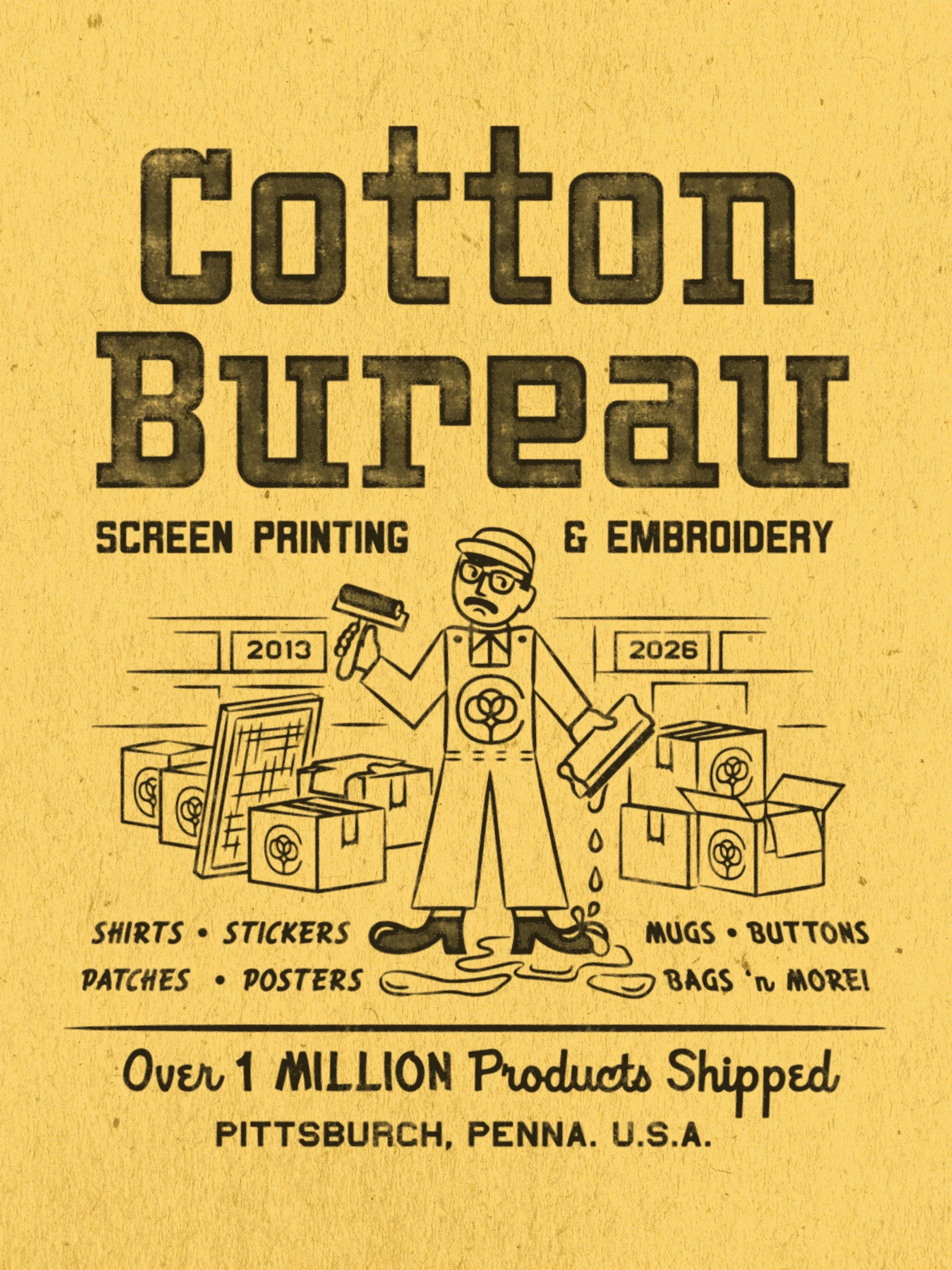 Some unused goofball graphics for our buds @cottonbureau 👌🏼🫠