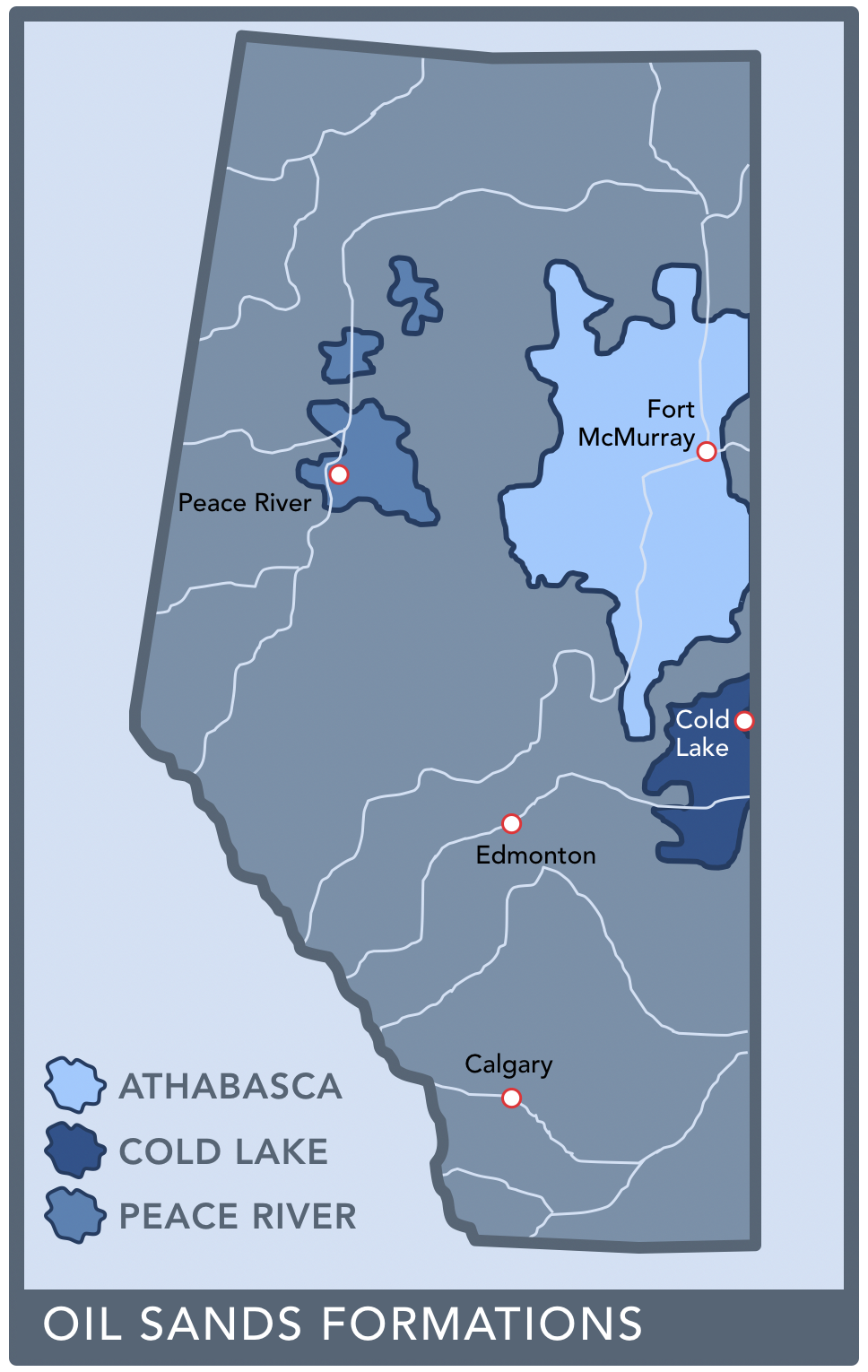 Alberta Oil Fields Map Oil Sands Geology And The Properties Of Bitumen | Oil Sands Magazine