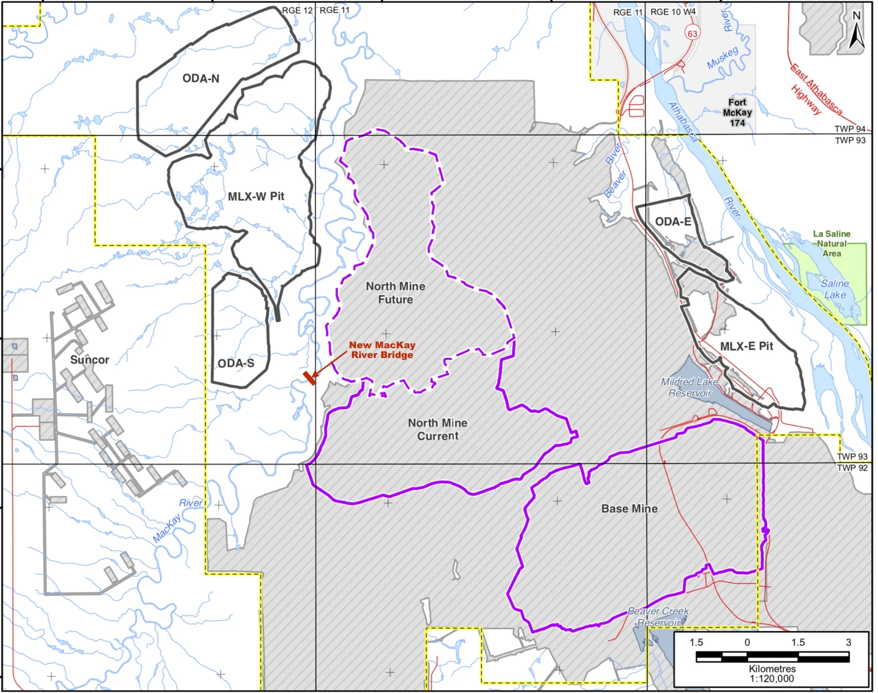 MAP COURTESY SYNCRUDE