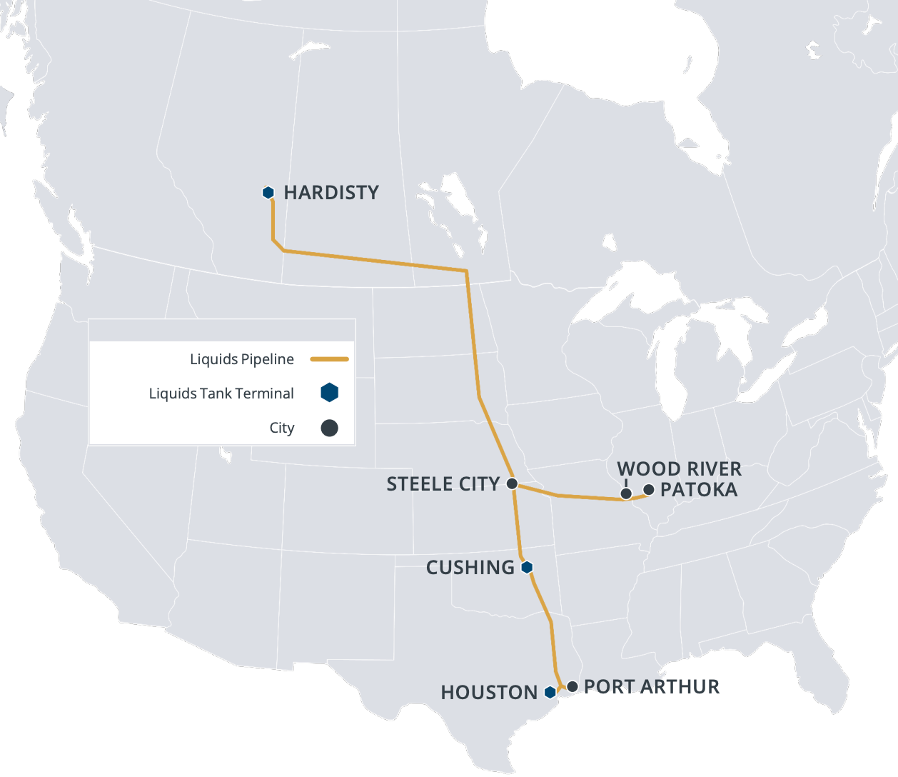 Kcs Pipe Map Pipelines, politics and new production records — Around the oil patch ...