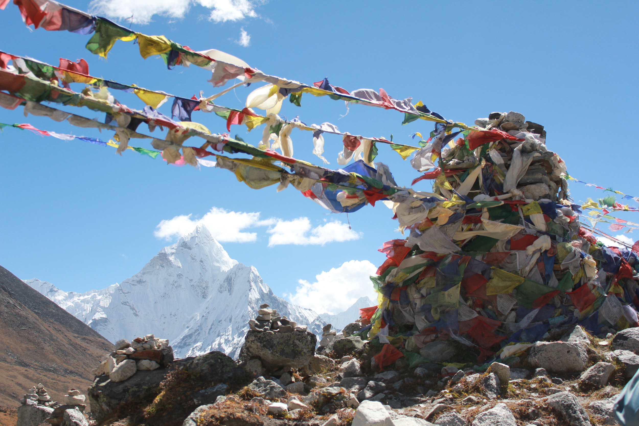 On the way to Everest Base Camp