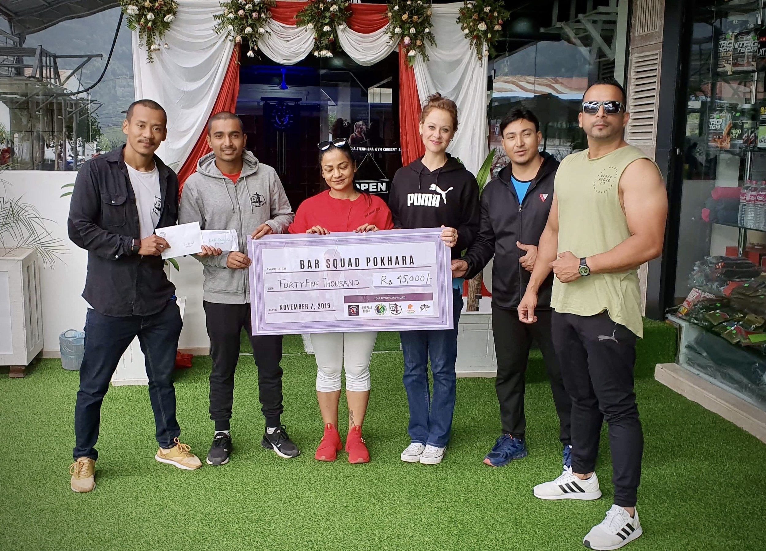 Thank you from Bar Squad Pokhara