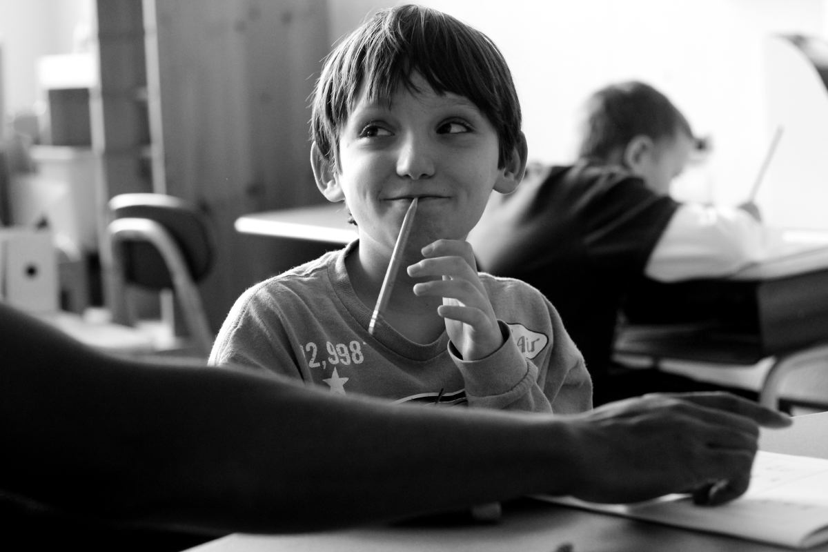  Gavin puts a pencil in his mouth to avoid starting his worksheet. Many autistic children become manipulative when teachers don’t know how to work with children with special needs.&nbsp; 