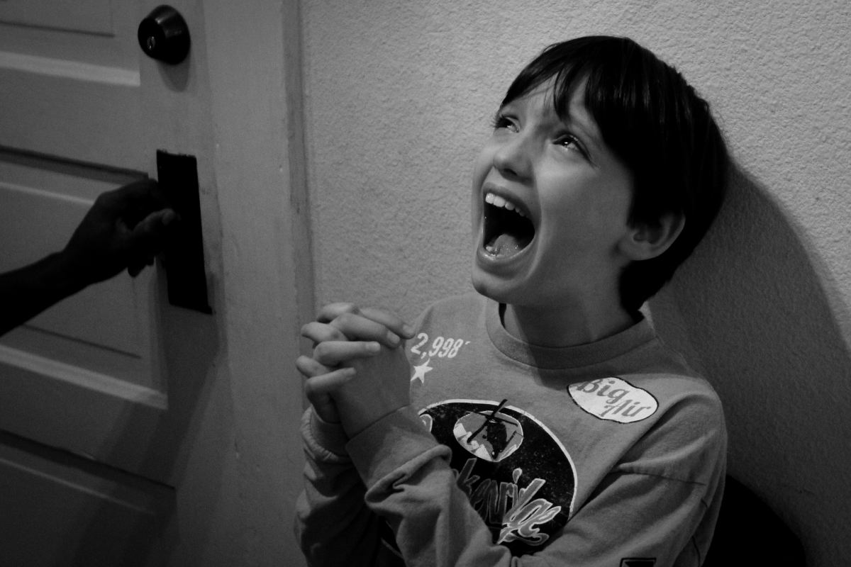  When words fail, Gavin screams. Usually the screams will subside after a minute, but these screams lasted over 10 minutes.&nbsp; The teachers removed him from the classroom and waited until he calmed down. 