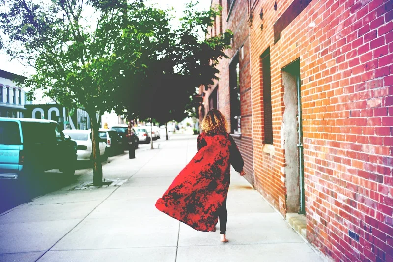 Always running. Bellatrix Kimono