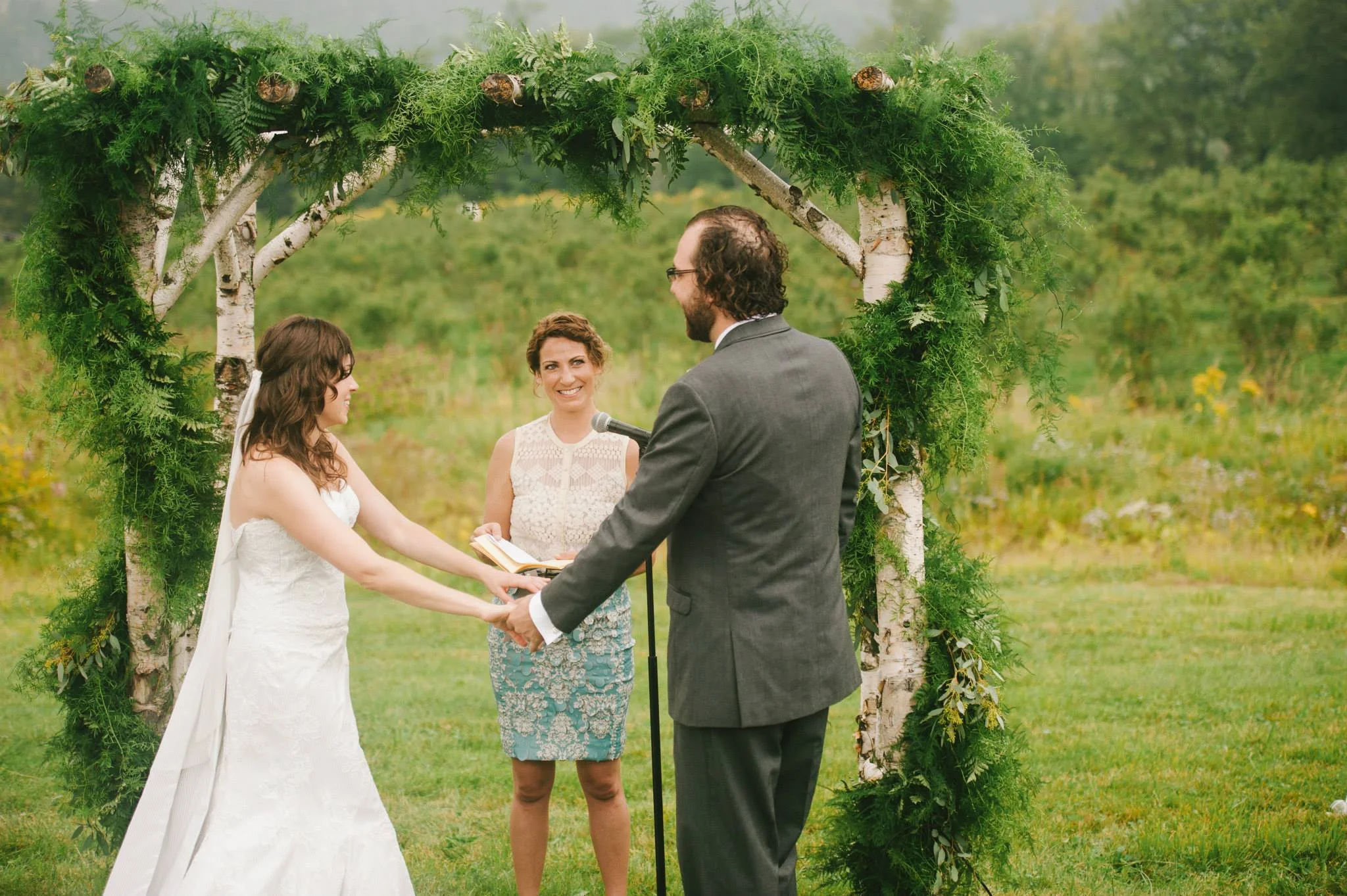 A stunning wedding in Vermont I was lucky enough to officiate
