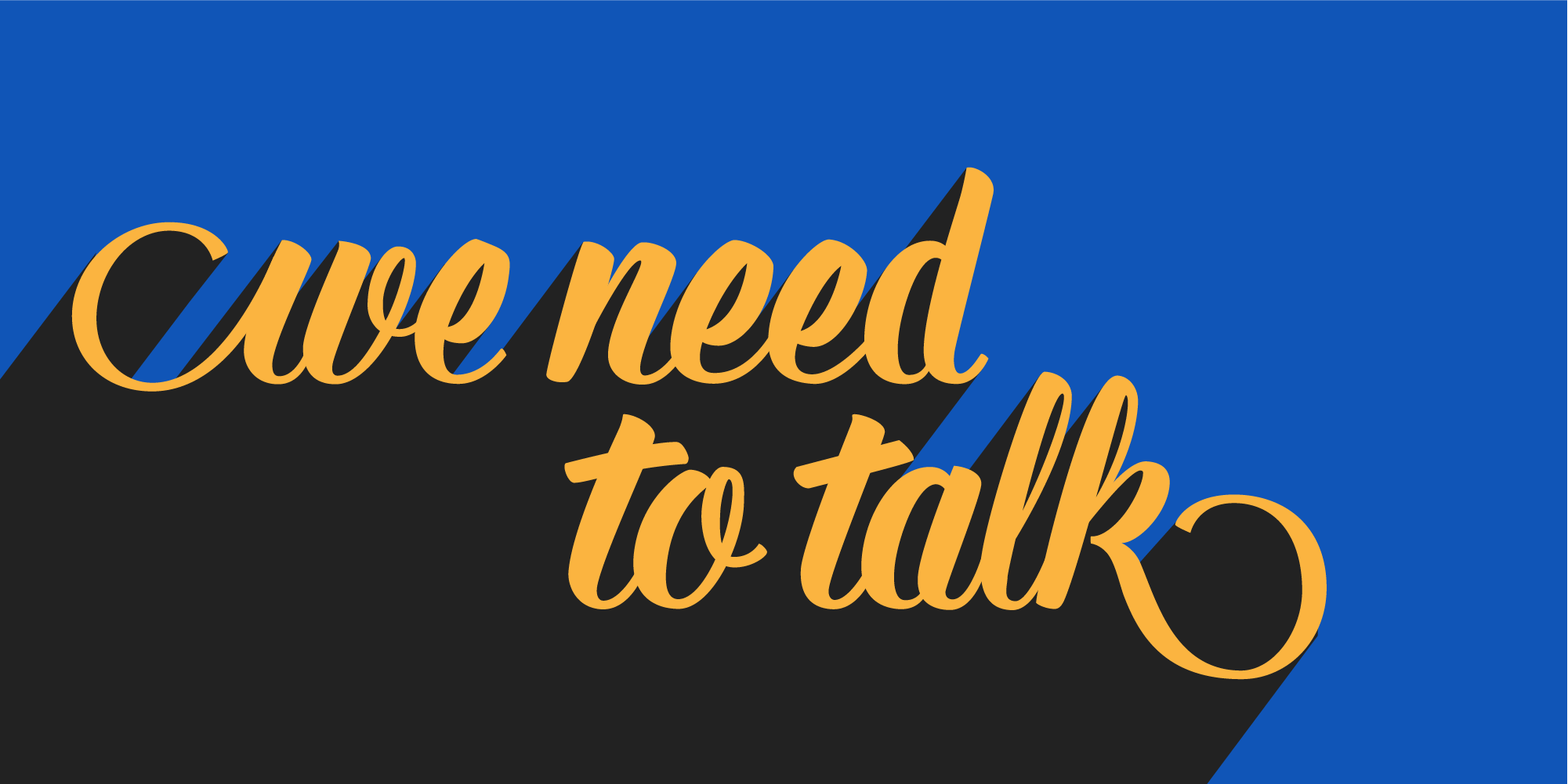 "We need to talk" was commissioned for the opening spread of the third issue of Coax , Louder Than Ten 's online magazine for project managers