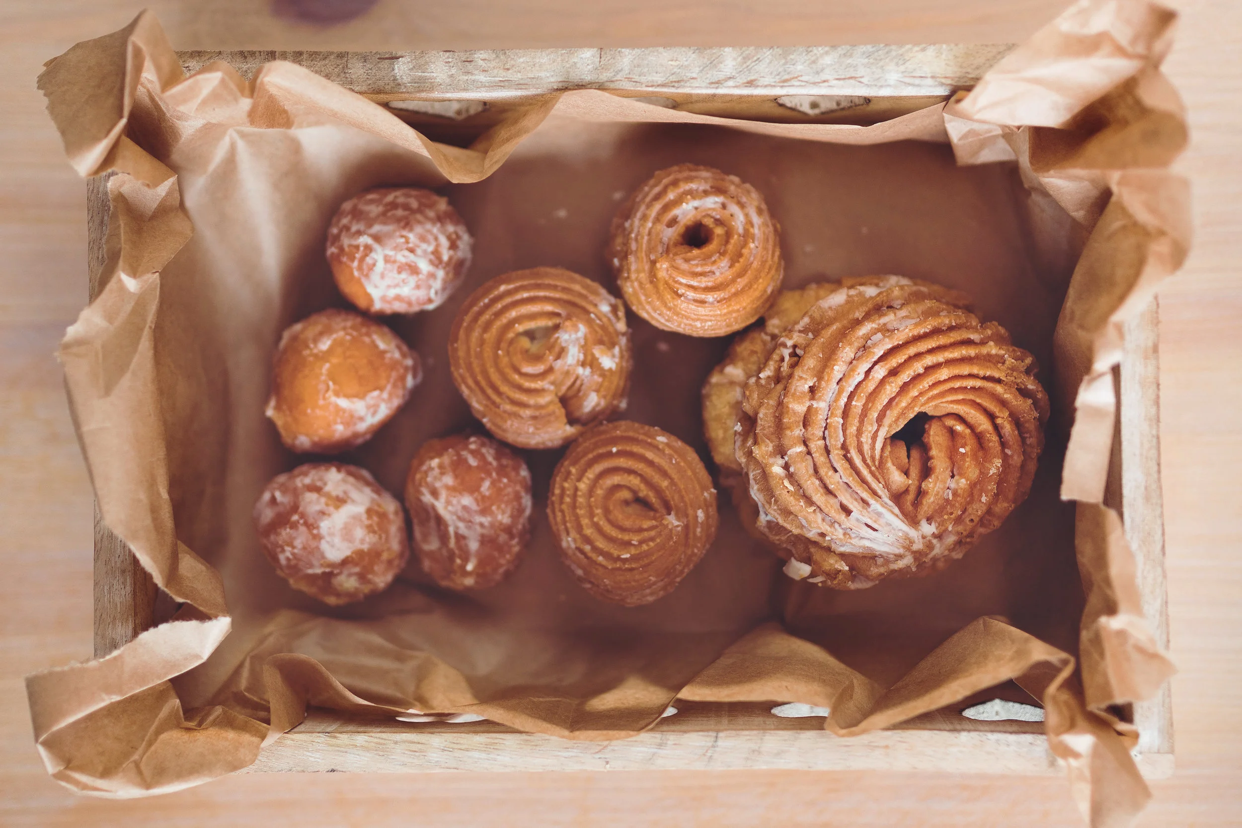 This could be about doughnuts or structuring an organization depending on what you write with it. Photo from Kaboompics