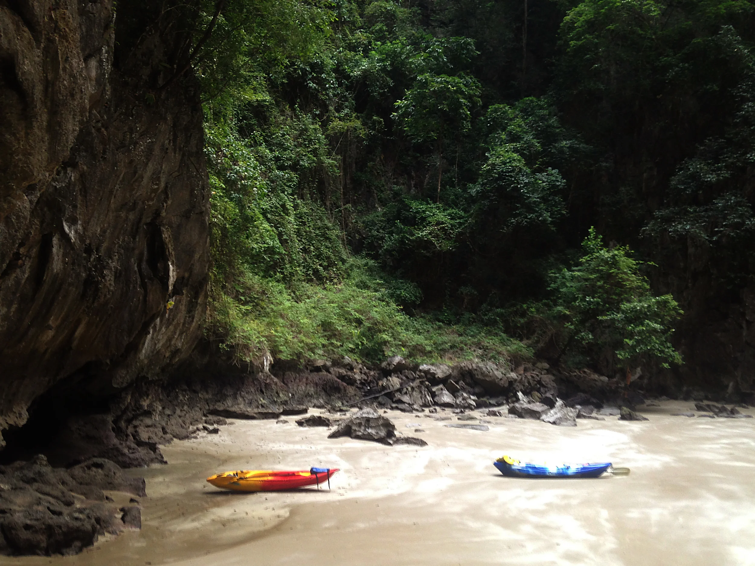 Shot from iphone. I wussed out bringing my big camera. You can see the entrance on the left