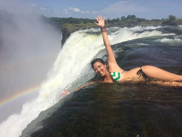 photo stolen from the internet of Devil's Pool