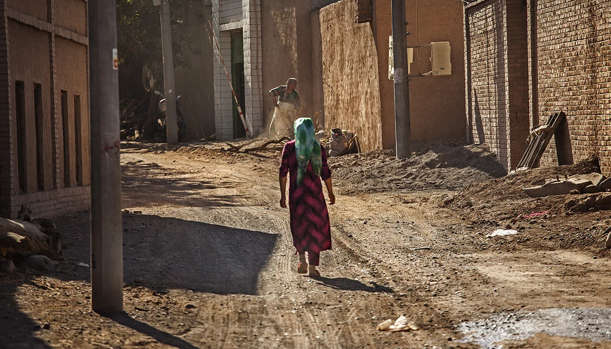 outskirts of Turpan