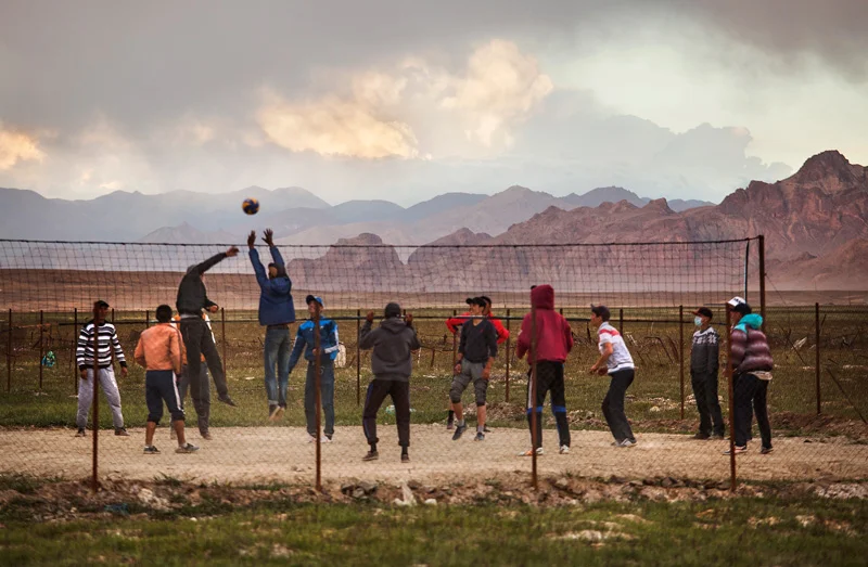 volleyball appears to be the most popular sport