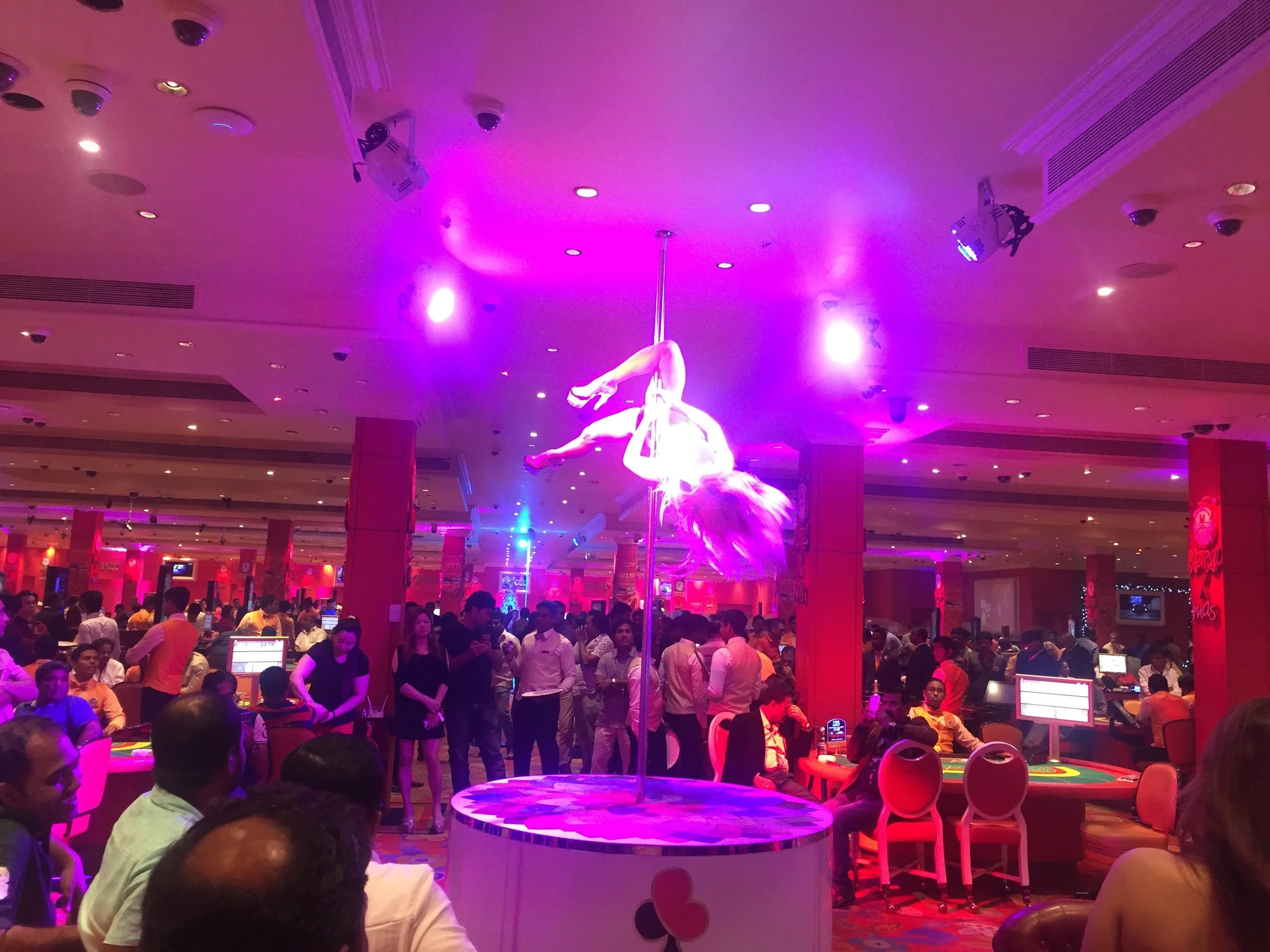 pole dancers? sure why not?