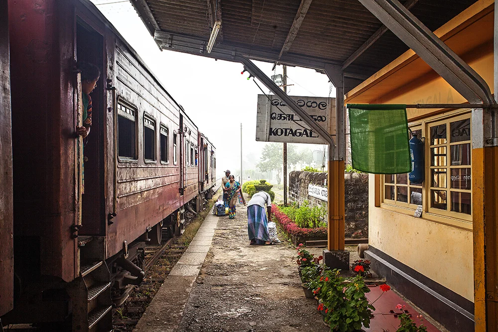 I liked the flowers planted at every station, a nice touch