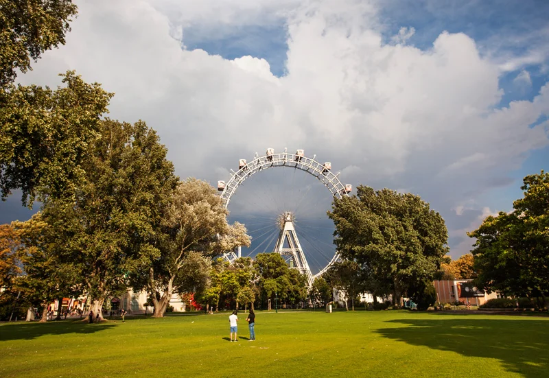 Ferris wheel at the Prater Park