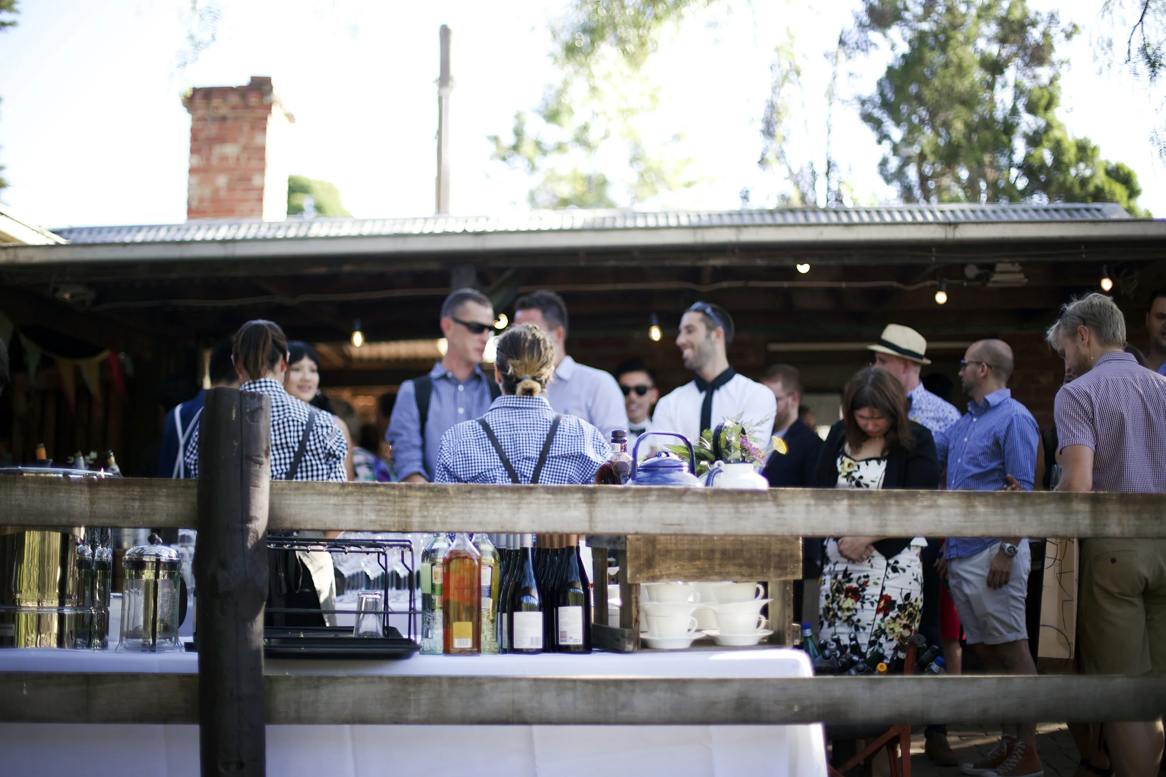 Fiona and Michael's farm wedding