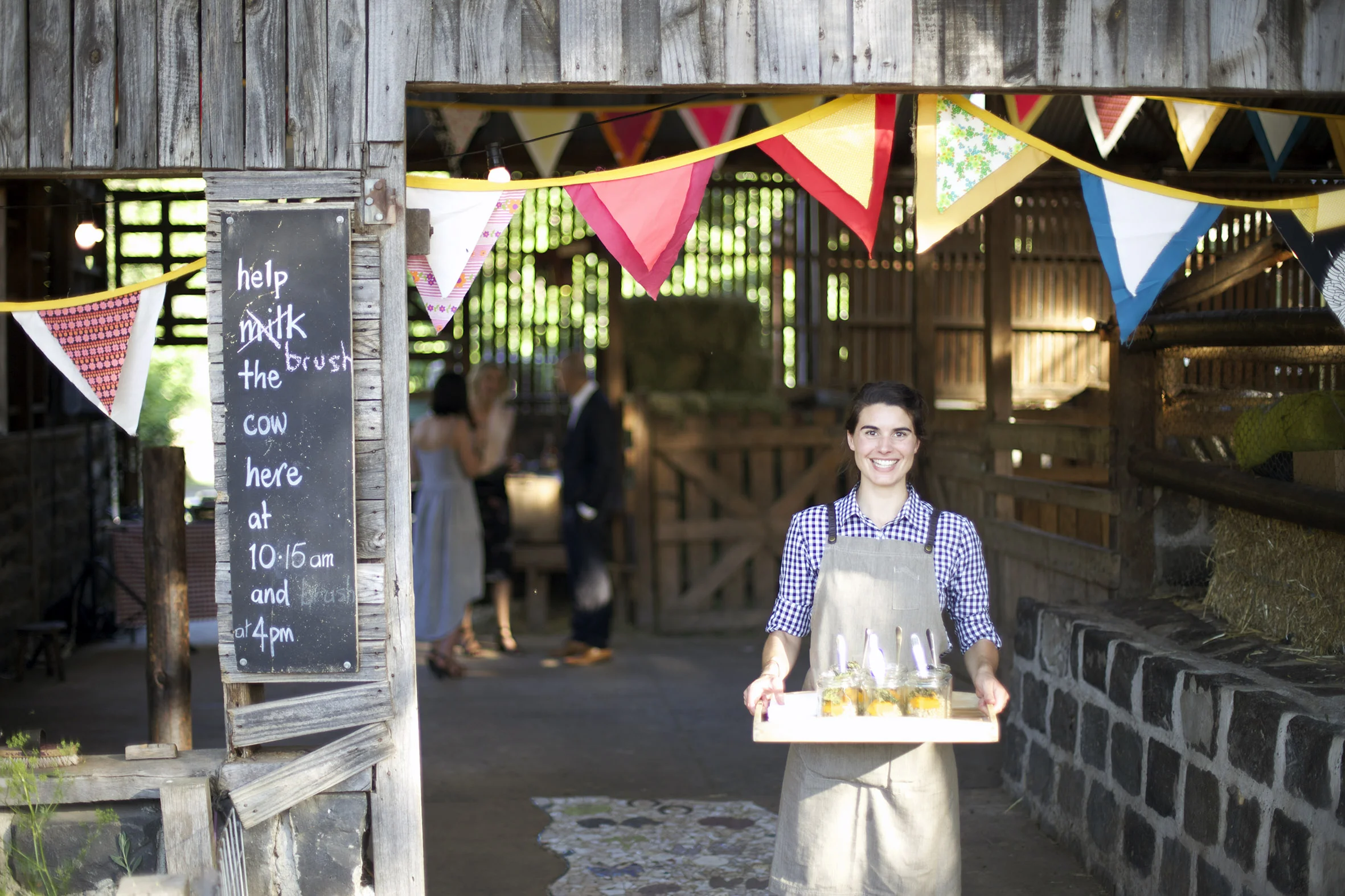 Fiona and Michael's farm wedding