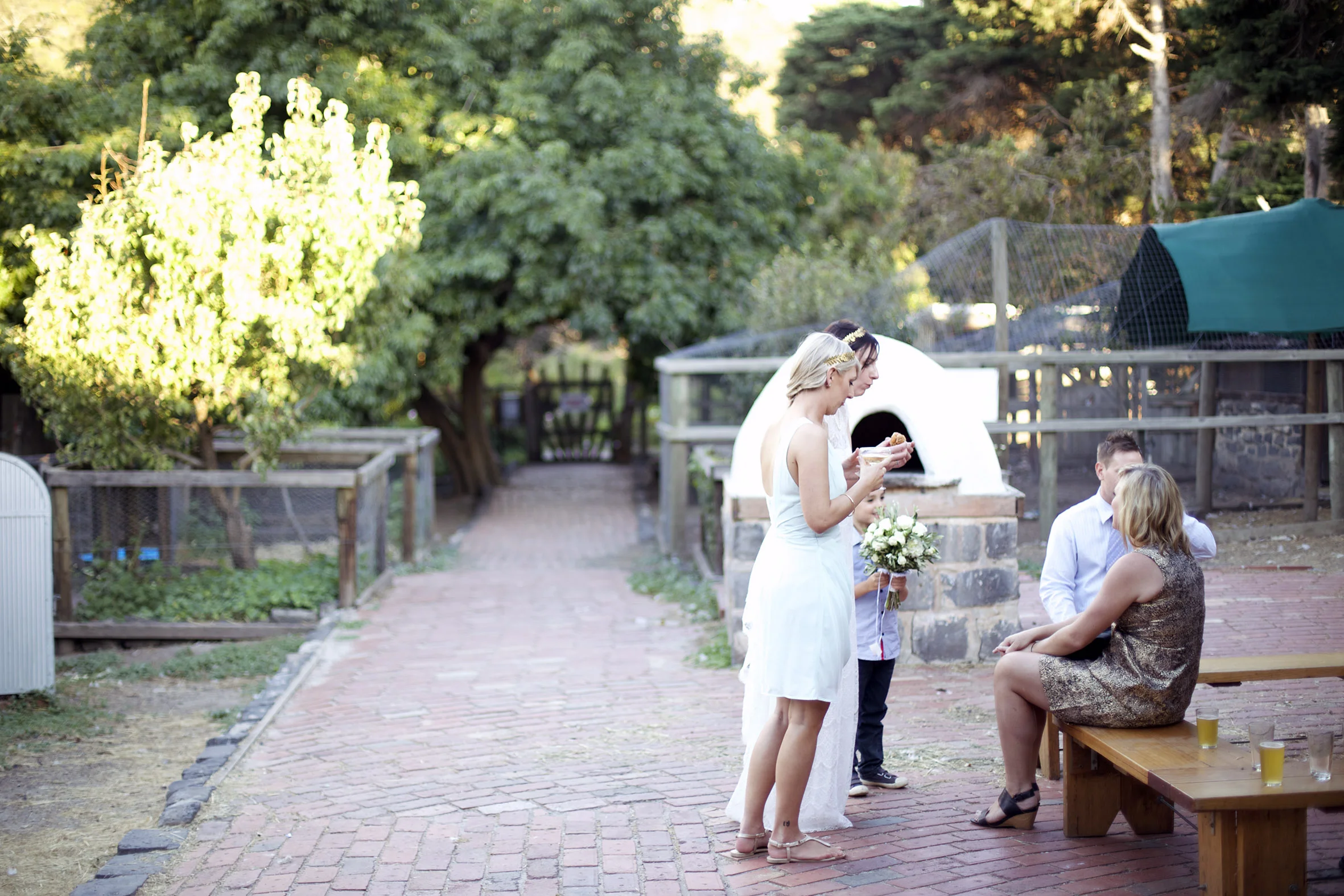 Jess and David's rustic farm wedding
