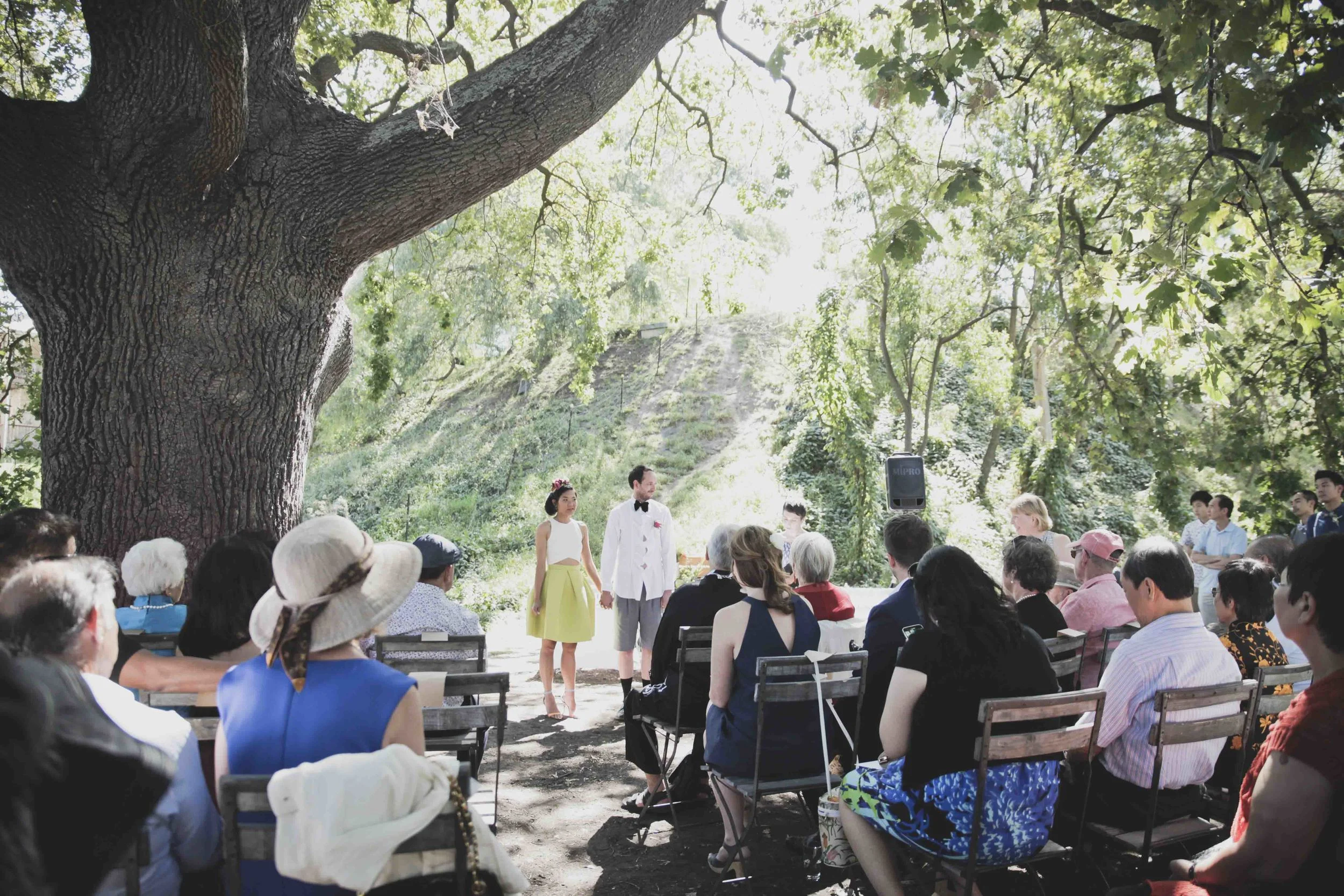 Fiona and Michael's farm wedding