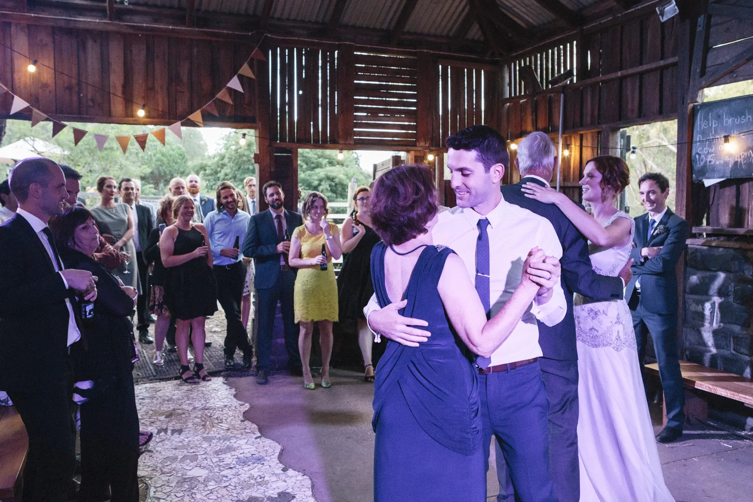 Sarah and Andy's rustic barn wedding
