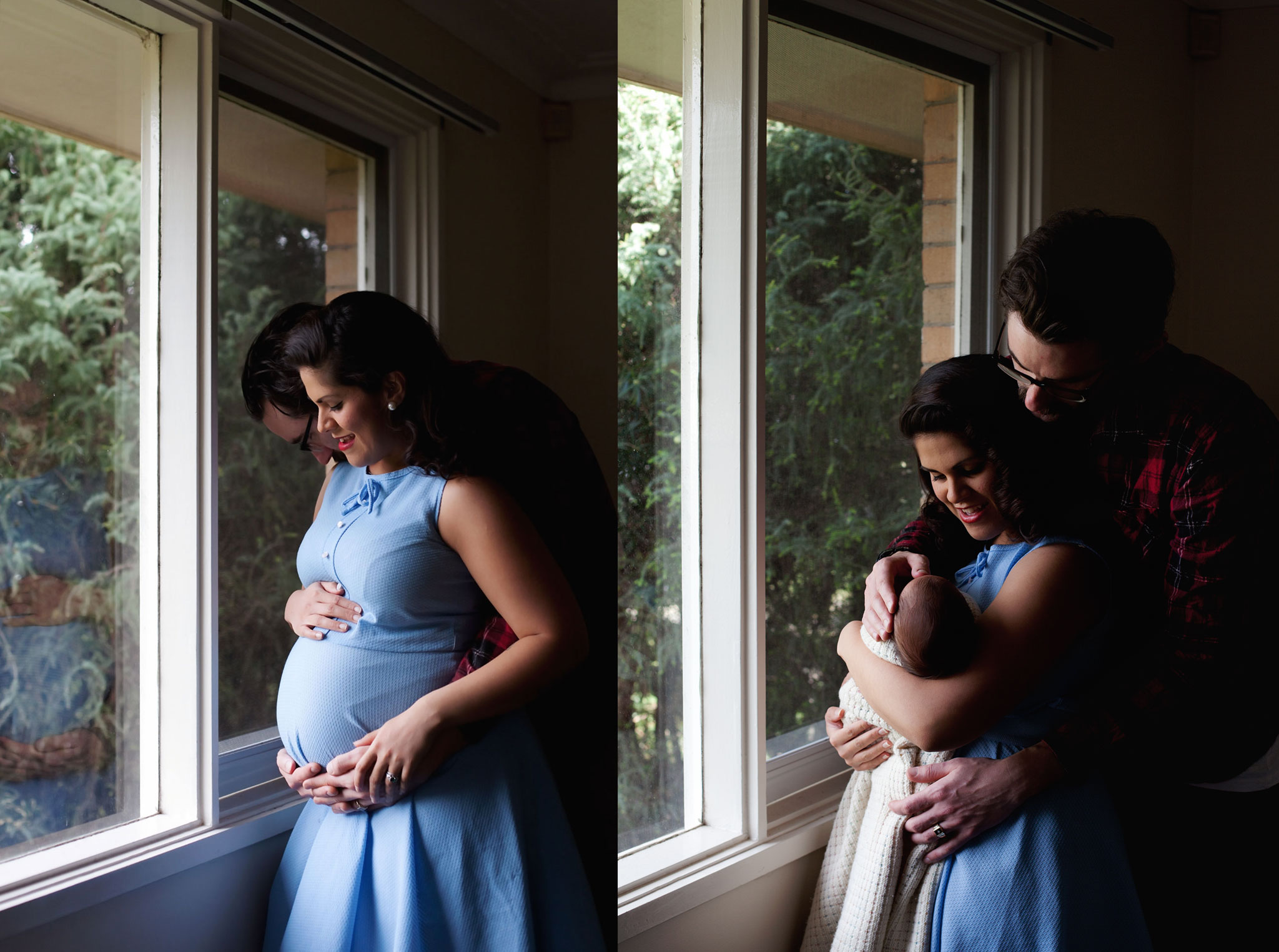 We wanted to create a sweet version of a Before and After image :)